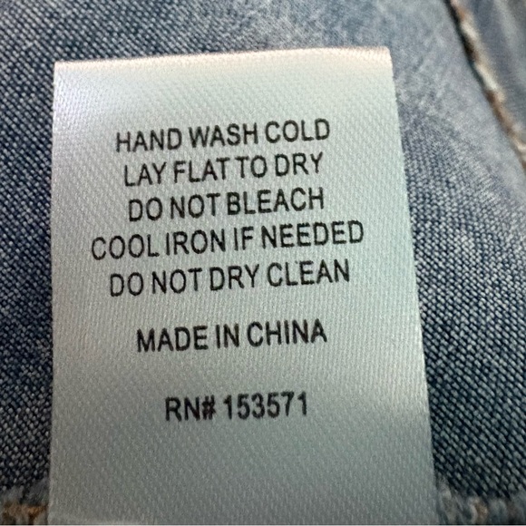 Oli & Hali NWT Acid Wash Tencel Maxi Dress - Picture 7 of 7